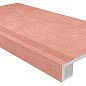 Комплект Ступень SR05 Spectrum 33x120 неполированная с бортиком + Подступенок 14.5x120 Ametis by Estima