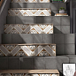 24417 ART NOUVEAU KARLSPLATZ GREY 20*20 EQUIPE