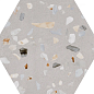 Hex.Doria Greige 25.8x29 Pamesa