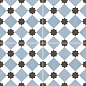 Howard Blue Pre-cut Satin 45,2x45,2 NiceKer