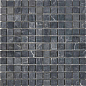PIX248 Nero Marquna из мрамора матовая 23x23 305х305x6 Pixmosaic