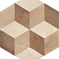 Mix Decori Esagonо Vers. C 25х21,6 Marca Corona