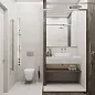 CR6012G0431R8 Долмен Кьяро светло-серый матовый 59.5х119.1 Ceradim фото в миниатюре 8