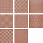 Parco Rosso Carving 60x60 Infinity Ceramica