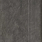 Carrizo Basalt Stopnica Prosta Struktura Mat 30x60 Paradyz