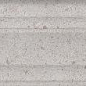 BLF010R Бордюр Риккарди серый светлый матовый структура обрезной 40x7,3 Kerama Marazzi