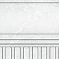 Карандаш 777 Eclipse Grey 4x89,5 Eurotile Ceramica фото в миниатюре