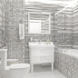 Декор Grace Fancy серый 20х60 Laparet