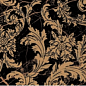 240723 FASCIA PATCHWORK NERO 19,5x58,5 Versace (Gardenia Orchidea)