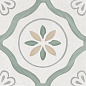 Sirocco Green Petals 22,3x22,3 Harmony