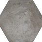 0093 Terra Antracite Esagonо 25х21,6 Marca Corona