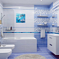 Бордюр Bubbles ultramarine 50x4 Laparet