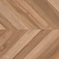 Wood Canarium Chevron M тёмно-бежевый матовый карвинг 60х120 Laparet