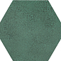 W-Burano green hex 11x12.5 Tubadzin