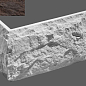 Угловой элемент Капри 709 8,5/18,6x19,5x2,5 Leonardo Stone