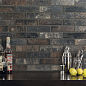 J85668 Bristol Brick Dark 6x25 RHS (Rondine) Ceramiche