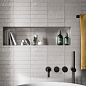 MFFF Lume Blue Lux Esagona 21x18.2 MARAZZI Italy