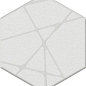 OS/A241/63000 Декор Агуста белый 6х5,2 Kerama Marazzi