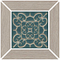 ID152 Вставка Тровазо наборный серый матовый 13x13x0,9 Kerama Marazzi
