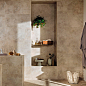 9AKB Aix Blanc Minibrick Tumbled 30,5x30,5 Atlas Concorde