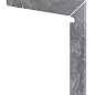 Плинтус для ступени ML правый Marble 441 Ceniza R9 596х596х11 Kerastep фото в миниатюре