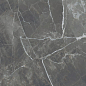 756213 Stones 2.0 Calacatta Black Glossy Ret 80x80 Casa Dolce Casa