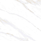 Calacatta Clarity Gold Белый Полированный 80х80 Ceradim
