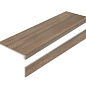 Ступень L Amazon Wood Natural Matt с подступенником 32x120 Staro фото в миниатюре