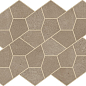 620110000196 Gold Mosaico Kaleido 35.6x27.6 Italon