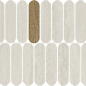 41SI Mosaico Passy Blanco R10 27x31 VIVES