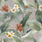 17550 Floresta джунгли многоцветный ректификат 60x120 Meissen