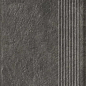 Carrizo Basalt Stopnica Prosta Struktura Mat 30x60 Paradyz