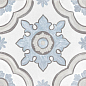 ADOBE Basma Decor White Mate 20x20 Cifre