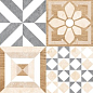 GT129VG Marmaris Белый пэчворк 50x25 Global Tile