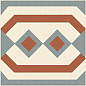 100E021F103 ENC 21F White (Grey Red) 10x10 Winckelmans