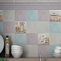 LAA005 Пикарди структура сиреневый бордюр 15*6.7 Kerama Marazzi