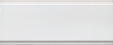 BDA022R Бордюр Магнолия белый матовый обрезной 30х12 Kerama Marazzi