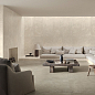 CL03BAS Calcis Visone Stripe SQ. 60x120 Italgraniti