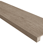 Комплект Ступень CW02 Classic Wood 33x120 неполированная с бортиком + Подступенок 14.5x120 Estima