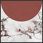 764135 Policroma Volta Breccia-Mattone Mat Ret 6mm 120x120 Cedit
