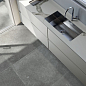 0004880 Nordik Stone Domino Black Nat Rett 60x120 Flaviker