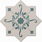 Becolors Star Dec. Stencil Lagoon 13.25х13.25 Cevica