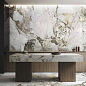 06105 Travertino Creme Satin/Ret 120x280 Ceramiche Piemme