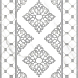 Elegance Grey decor 01 30x50 Gracia Ceramica