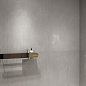 CZ-GL02-B Canvas Silver Grey Matt Glossy Ink 80x160 Creanza