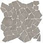 fORO Nux Taupe Gres Schegge Mosaico Anticato 30x30 FAP Ceramiche