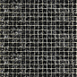 № 448 моно черная колотая (1.5x1.5) 30x30 Роскошная мозаика