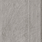 Carrizo Grey Stopnica Prosta Struktura Mat B1a 30x60 Paradyz