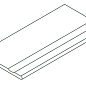 620090001152 Avantgarde X2 Pure Bordo Svasato Round 30x120 Italon