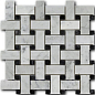 Bianco Carrara + Nero Marquina 3*6*1 30,5*30,5 Art & Natura